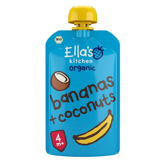 Gourde | Banane Noix de coco | 4M | Bio | 16,25 €/kg | 120 gr