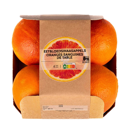 Oranges sanguines | 4 pièces | 4,36 €/kg | 800 gr