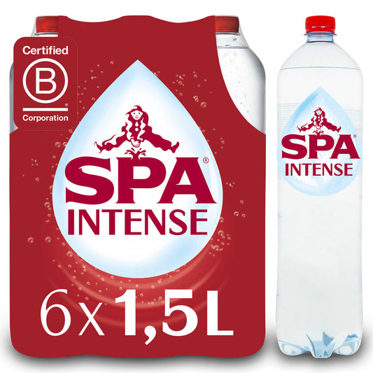 Eau minérale | Pétillante | PET | 0,72 €/l | 6 x 1,5 l