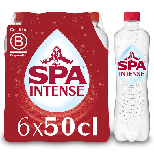 Eau minérale | Pétillante | PET | 1,13 €/l | 6 x 50 cl