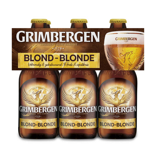 Bière d'abbaye | Blonde | 6,7% | Bouteille | 3,93 €/l | 6 x 33 cl