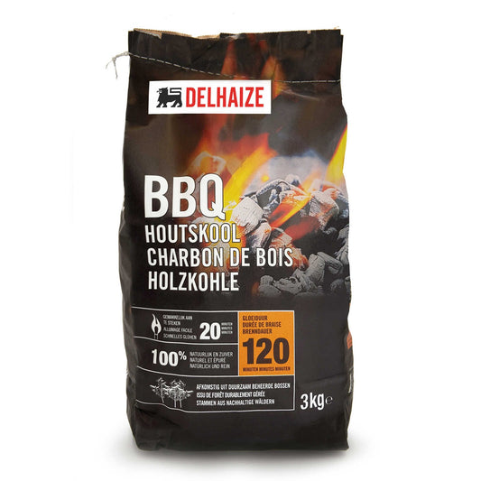 Charbon de bois | 1,76 €/kg | 3 kg