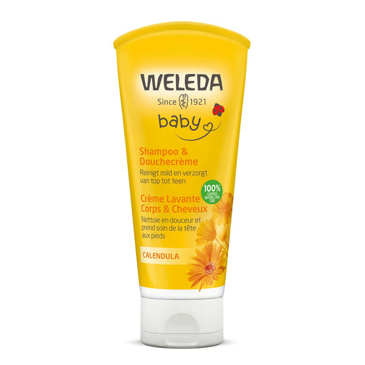 Crème lavante | Corps & cheveux | Calendula| Bio | 48,45 €/l | 20 cl