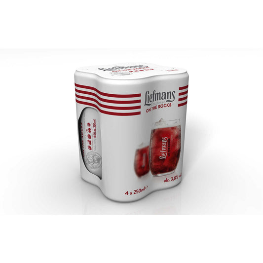 Bière fruitée | Fruitesse | 3,8% | canette | 7,39 €/l | 4 x 25 cl