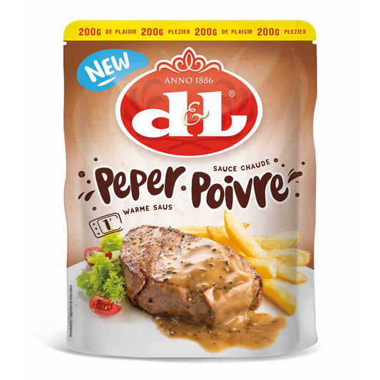 Sauce | Chaude | Poivre | 14,45 €/kg | 200 gr