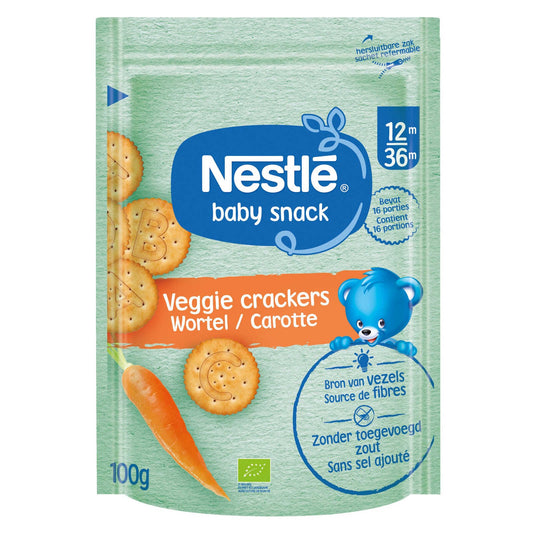 Cracker | Carotte | Bébé | 12 mois | 37,50 €/kg | 100 gr
