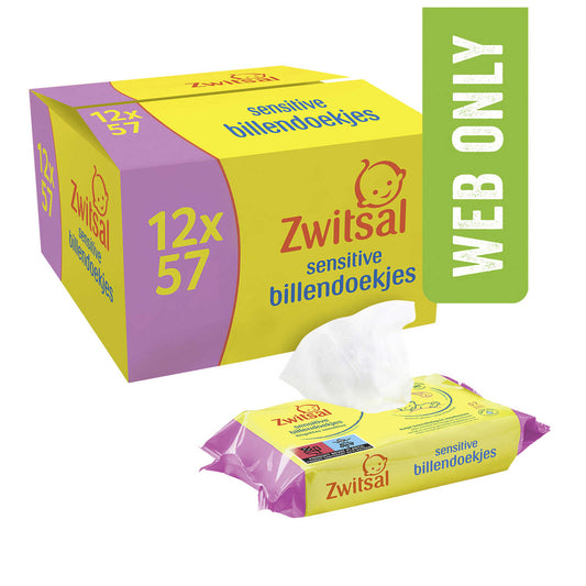Lingettes | Sensitive | 0,05 €/pc | 684 pc