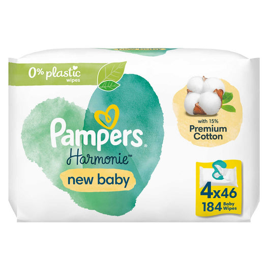 Lingettes | New baby | 0,06 €/pc | 184 pc