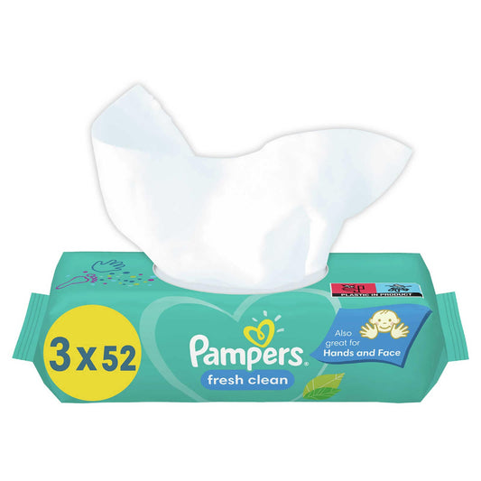 Lingettes | 0,05 €/pc | 3 x 52 pc
