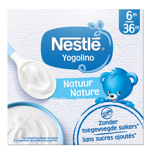 Laitage | Nature | Bébé | 6 mois | 8,13 €/kg | 4 x 100 gr