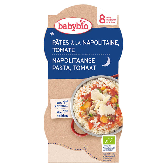 Repas | Pâtes à la Napolitaine | 8M | Bio | 10,48 €/kg | 400 gr