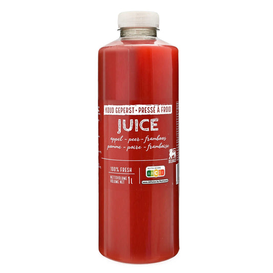 Jus | Pomme-Poire-Framboise | 3,79 €/l | 1 l