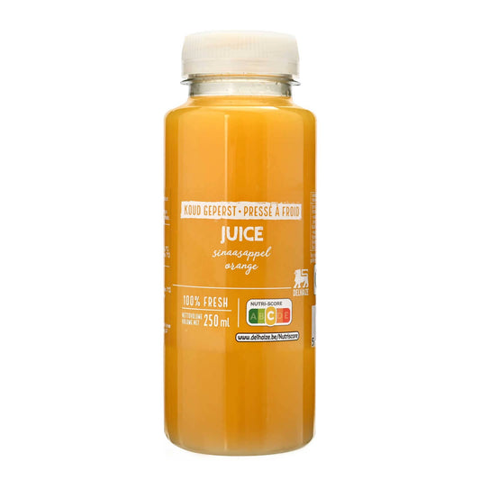 Jus frais | Pressé | Orange | 6,36 €/l | 25 cl