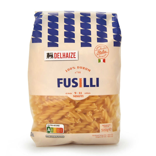 Pâtes | Fusilli | 1,70 €/kg | 500 gr