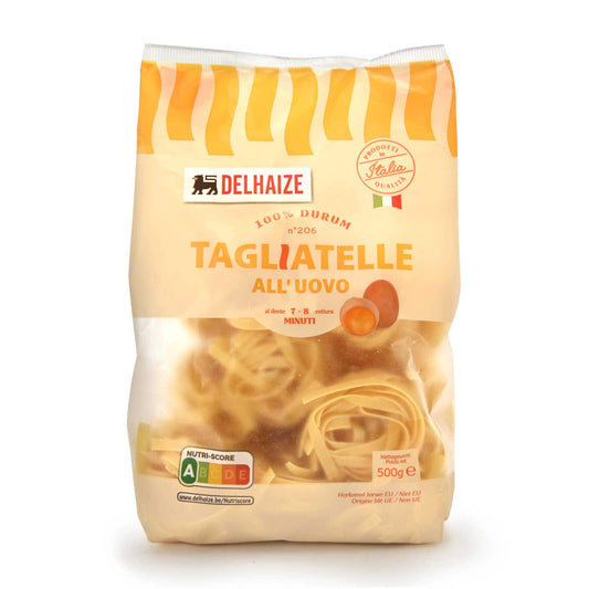 Pâtes | Tagliatelle | oeufs | 3,98 €/kg | 500 gr