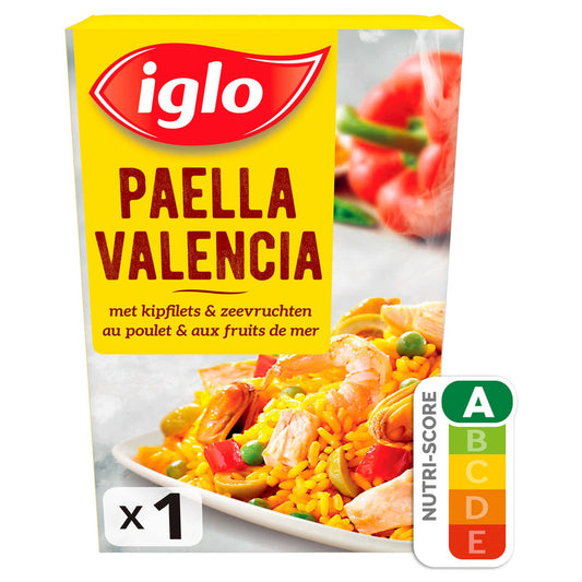 Paëlla Valencia | Poulet & Crevettes | 17,98 €/kg | 450 gr