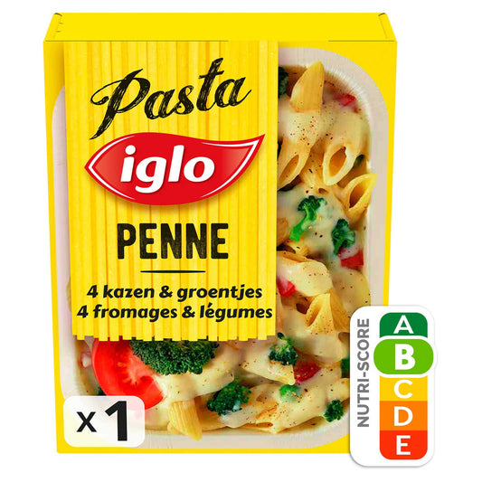 Penne | 4 fromages aux légumes | 13,89 €/kg | 450 gr