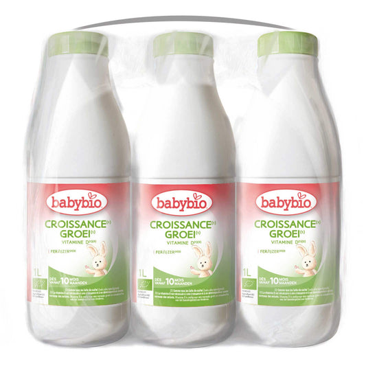 Lait de Croissance | Bio | 2,58 €/l | 6 x 1 l