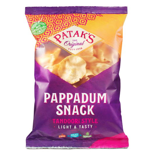 Pappadums | Tandoori | 45,00 €/kg | 70 gr