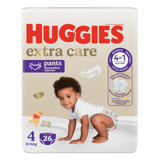 Couche-Culottes | Extra Care | Taille 4 | 0,52 €/pc | 26 pc