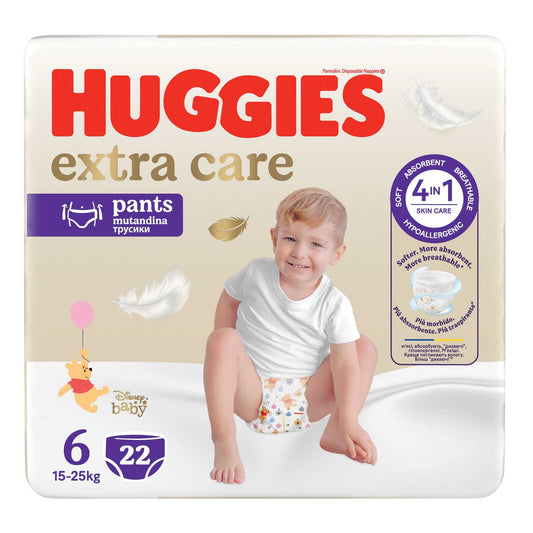 Couche-Culottes | Extra Care | Taille 6 | 0,61 €/pc | 22 pc