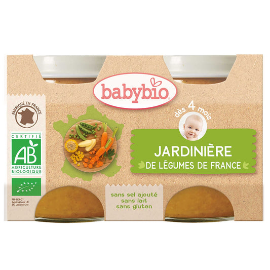 Repas | Jardinière de légumes | 4M | Bio | 10,73 €/kg | 260 gr