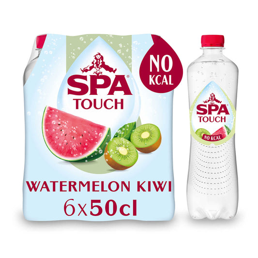 Eau minérale | Pasteque Kiwi | Pétillante | PET | 2,10 €/l | 6 x 50 cl