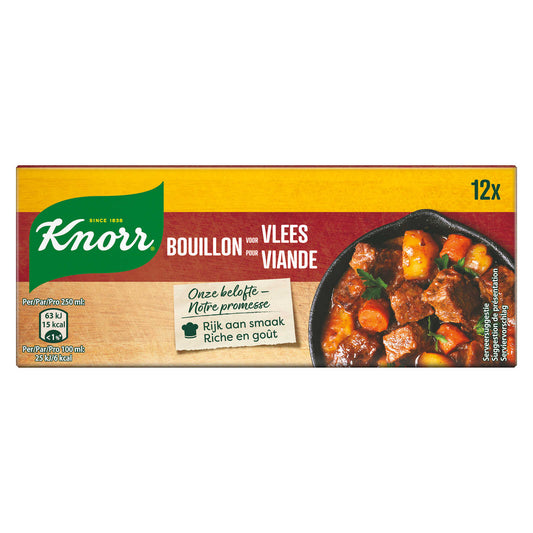 Bouillon | Viande | 12 Cubes de bouillons | 15,08 €/kg | 12 x 11 gr