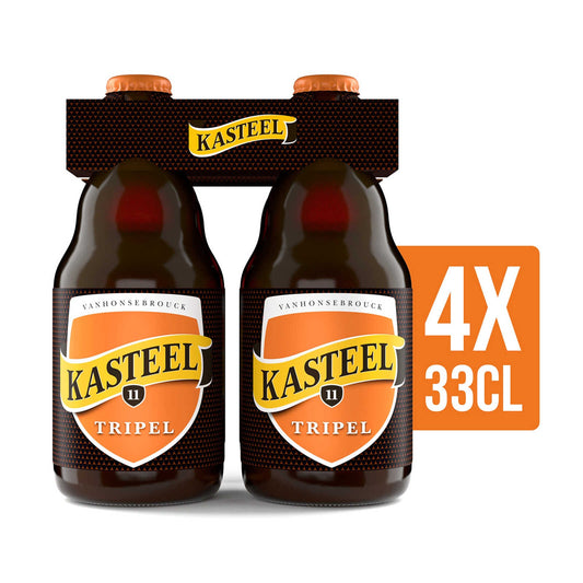 Bière blonde | Triple | 11% ALC. | Bouteille | 5,42 €/l | 4 x 33 cl