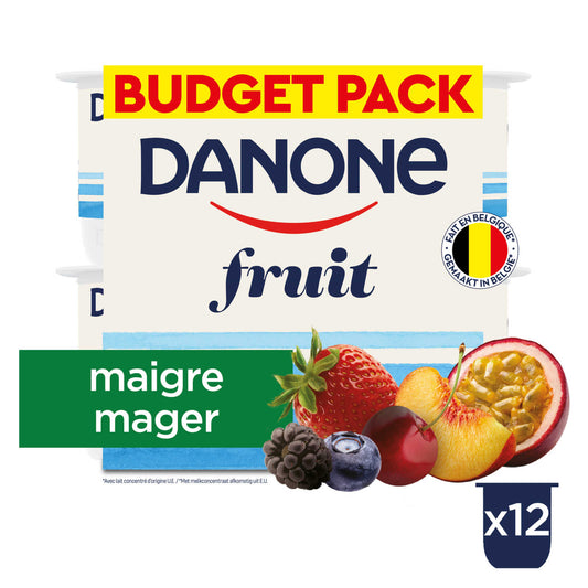 Yaourt | Fruits | Mix | Maigre | Budget | 3,30 €/kg | 1,5 kg