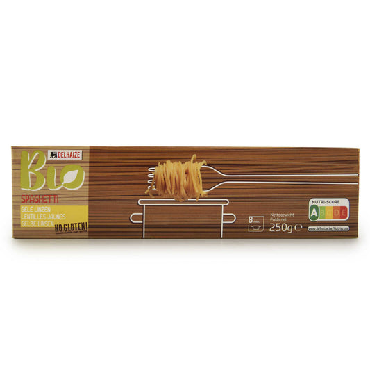 Pâtes | Spaghetti | Lentilles | Blondes | Bio | 12,36 €/kg | 250 gr