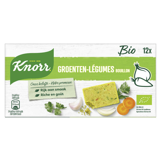 Bouillon | Légumes | 12x28 g | Bio | 24,08 €/kg | 120 gr