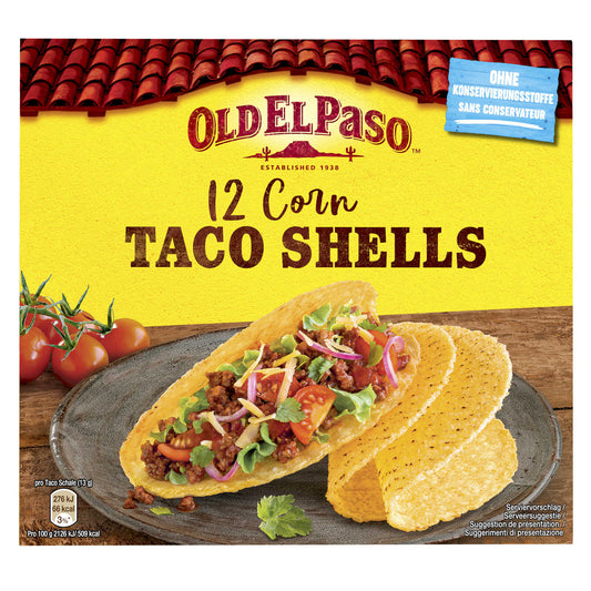 Taco | Shells | 23,01 €/kg | 156 gr