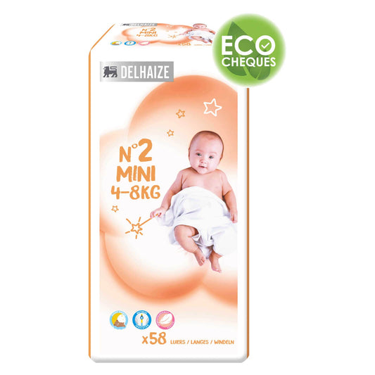 Langes | Taille 2 | Eco | 0,14 €/pc | 58 pc