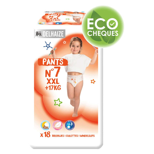 Culottes | Taille 7 | Eco | 0,33 €/pc | 18 pc