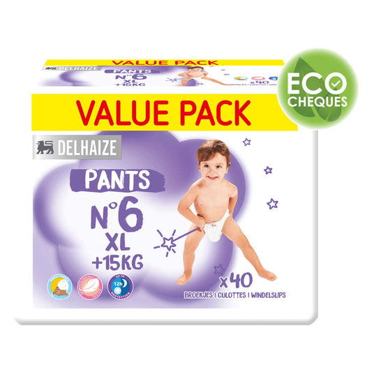 Culottes | Taille 6 | Eco | 0,27 €/pc | 40 pc