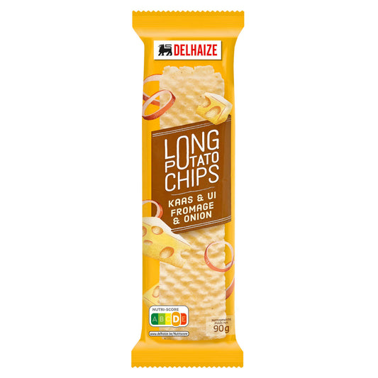 Chips | Oignon | Fromage | 18,78 €/kg | 90 gr