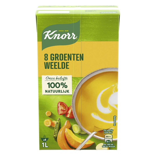 Soupe | Douceur de 8 légumes | 3,65 €/l | 1 l