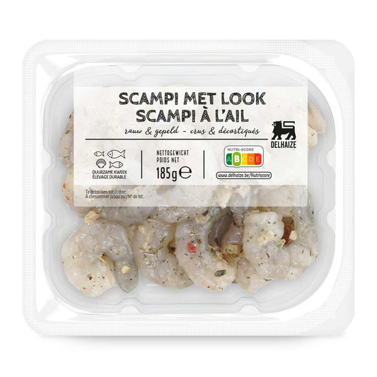 Crevet. | Wok | Ail | 25,89 €/kg | 185 gr