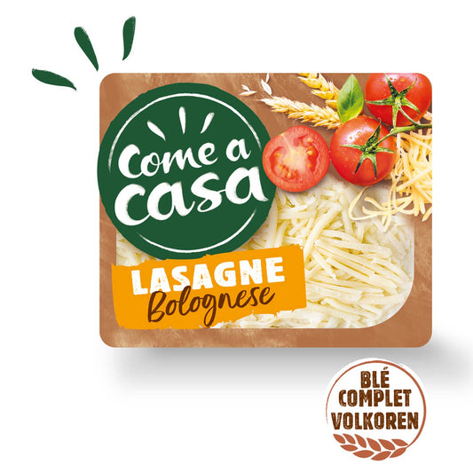Lasagne | Bolognaise | Blé complet | 12,88 €/kg | 400 gr