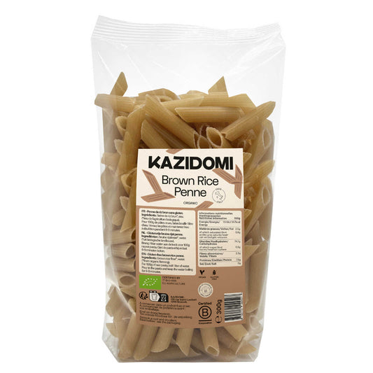Penne | Riz Brun | Bio | 12,63 €/kg | 300 gr