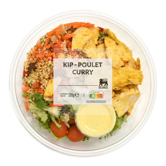 Salade | Poulet curry | 18,72 €/kg | 320 gr
