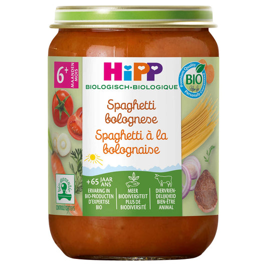 Repas | Spaghetti Bolognaise | 6M | Bio | 10,47 €/kg | 190 gr