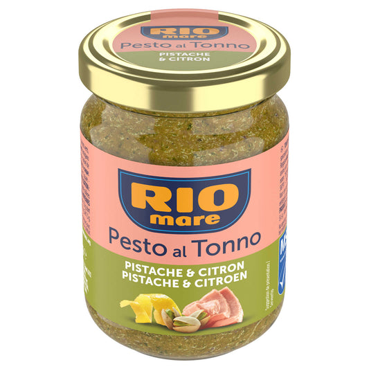 Pesto | Avec thon | Pistaches et citron | 36,85 €/kg | 130 gr