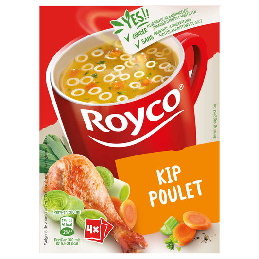 Soupe | Poulet | 33,12 €/kg | 4 x 11,7 gr