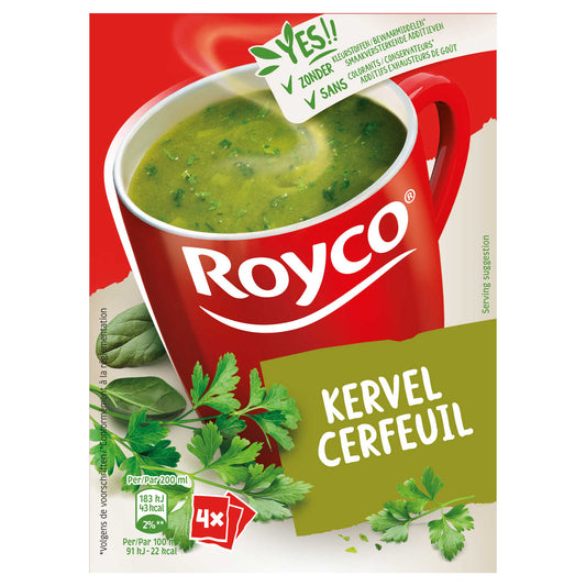 Soupe | Cerfeuil | 46,50 €/kg | 4 x 10,7 gr