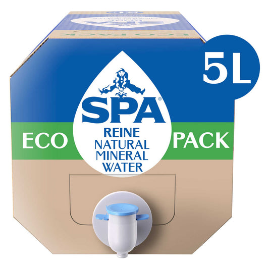 Eau minérale | Non pétillante | ECOPACK | 0,90 €/l | 5 l