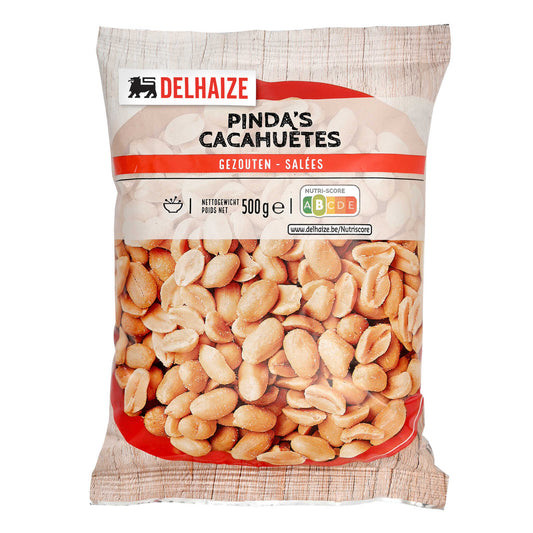 Cacahuètes | Salées | 2,78 €/kg | 500 gr