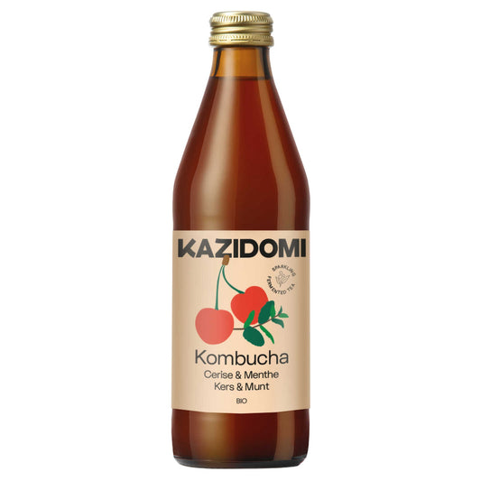 Kombucha | Griottes | Menthe | Bio | 7,42 €/l | 33 cl