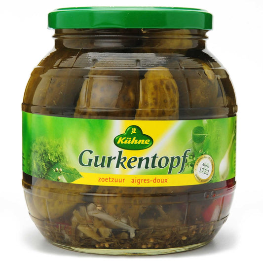 Cornichons | Aigres-Doux | 4,63 €/kg | 970 gr
